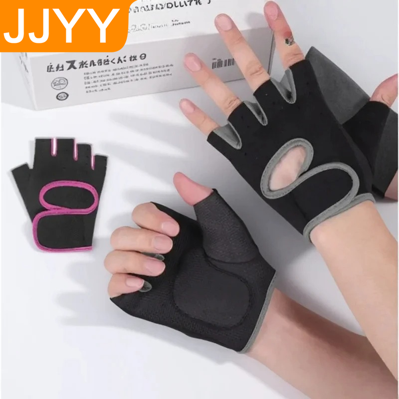 Workout Glove Gym - Ademende halfvingerige antislip fitness gym bodybuilding