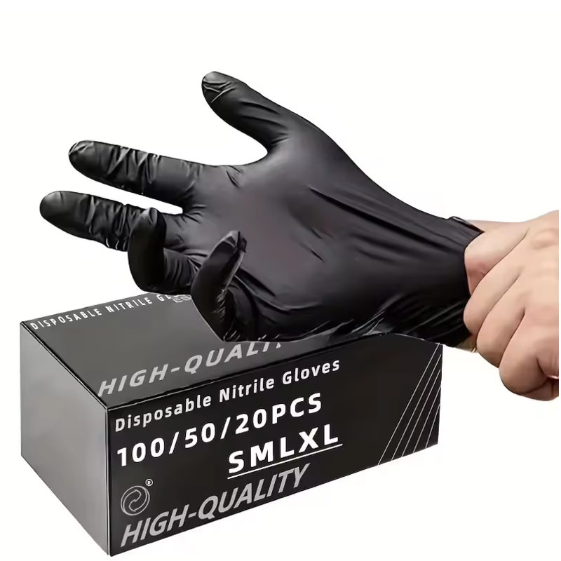 Nitrile Mechanic Glove - 100/50/20 STUKS Nitril Handschoenen Verdikte Wegwerphandschoenen