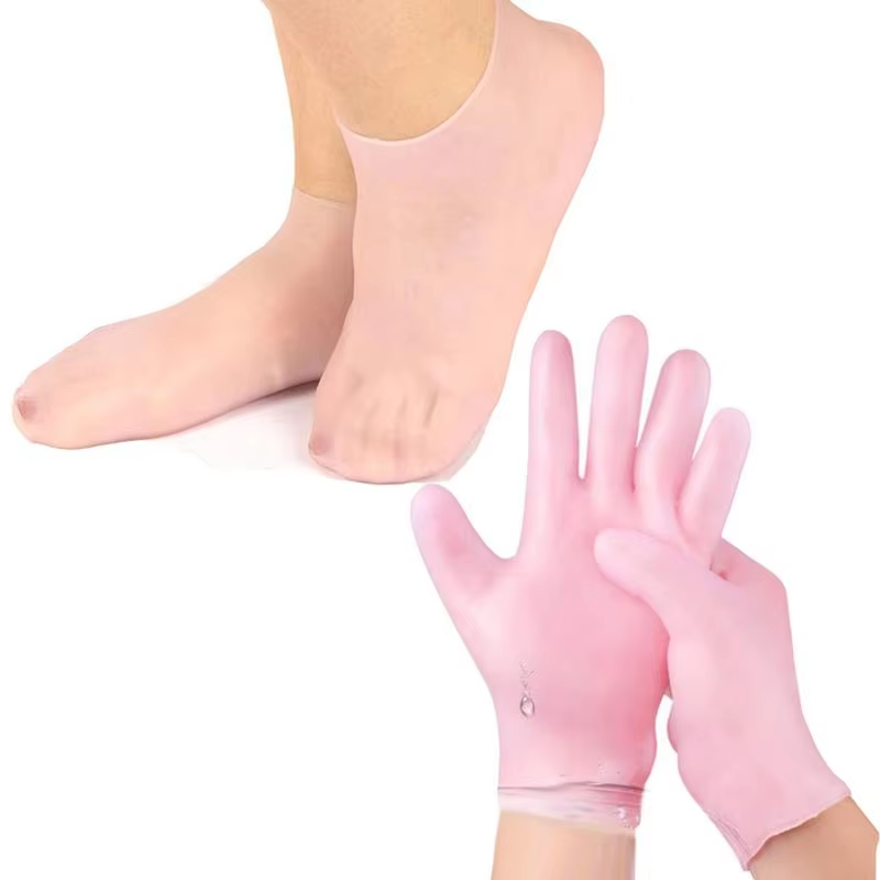 Latex Disposable Glove - 1 Paar Siliconen Voetverzorging Sokken &