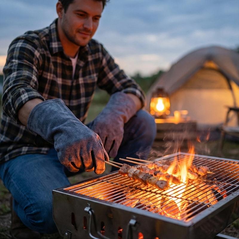 1 paar verlengde onderarmveili - Heat Resistant Glove recensie en prijs