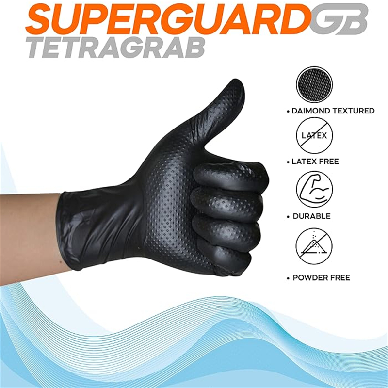 Zwarte nitrilhandschoenen Wegw - Nitrile Mechanic Glove recensie en prijs
