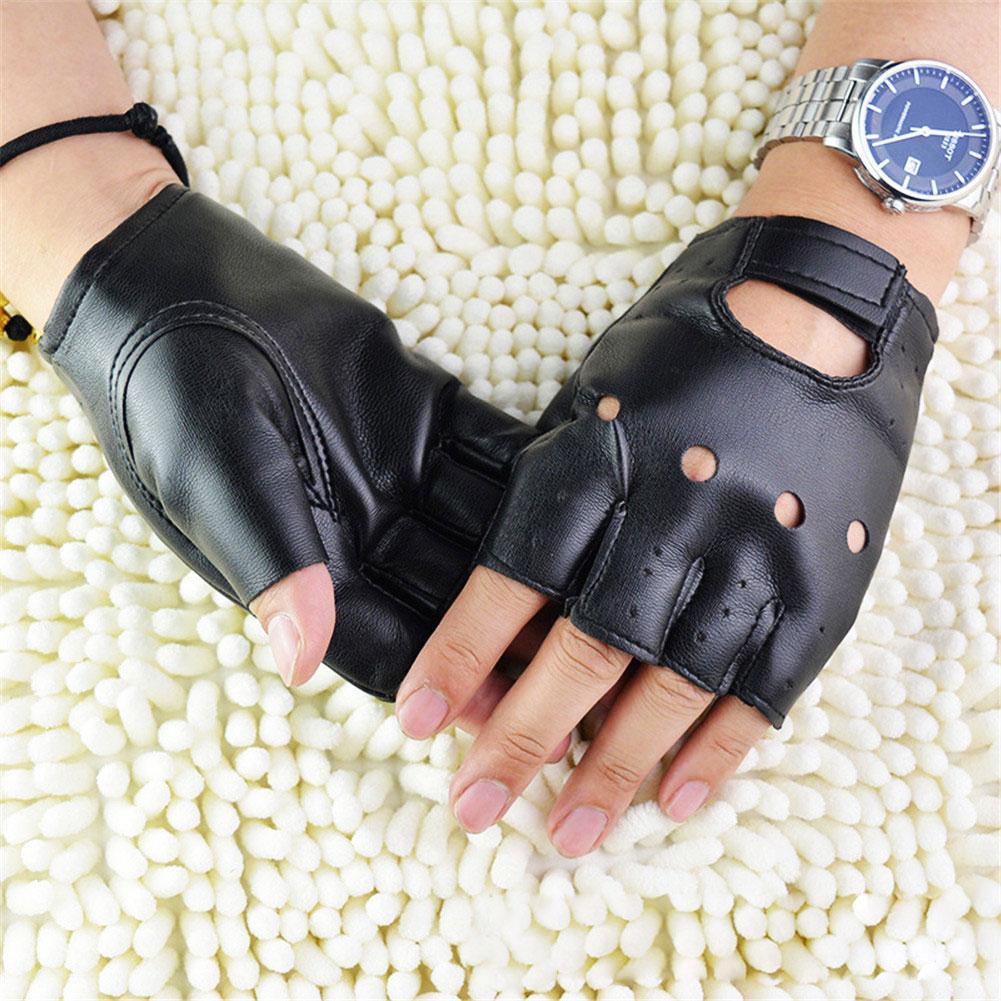 Unisex-handschoenen met halve  - Leather Driving Glove recensie en prijs
