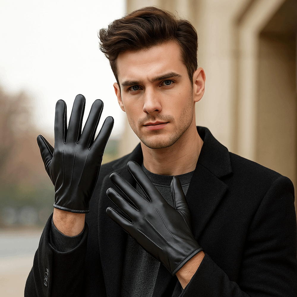 Mode zwarte rijhandschoenen Pu - Leather Driving Glove recensie en prijs