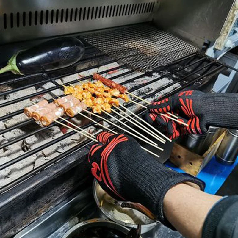 Vlamvertragend Antislip BBQ-br - Oven Mitt Silicone recensie en prijs