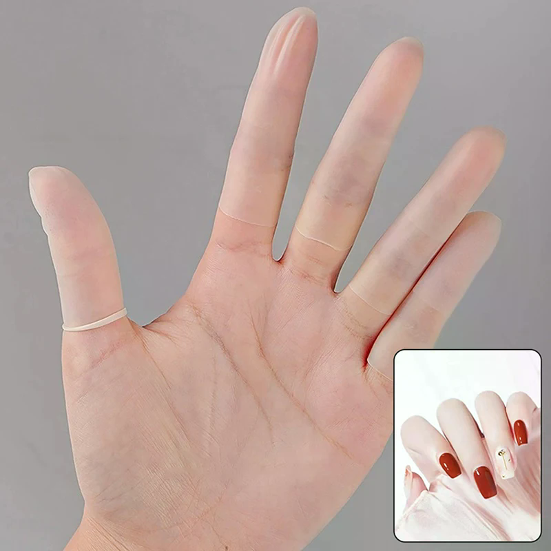 100/200PCS Nail Art Vingerbesc - Latex Disposable Glove recensie en prijs
